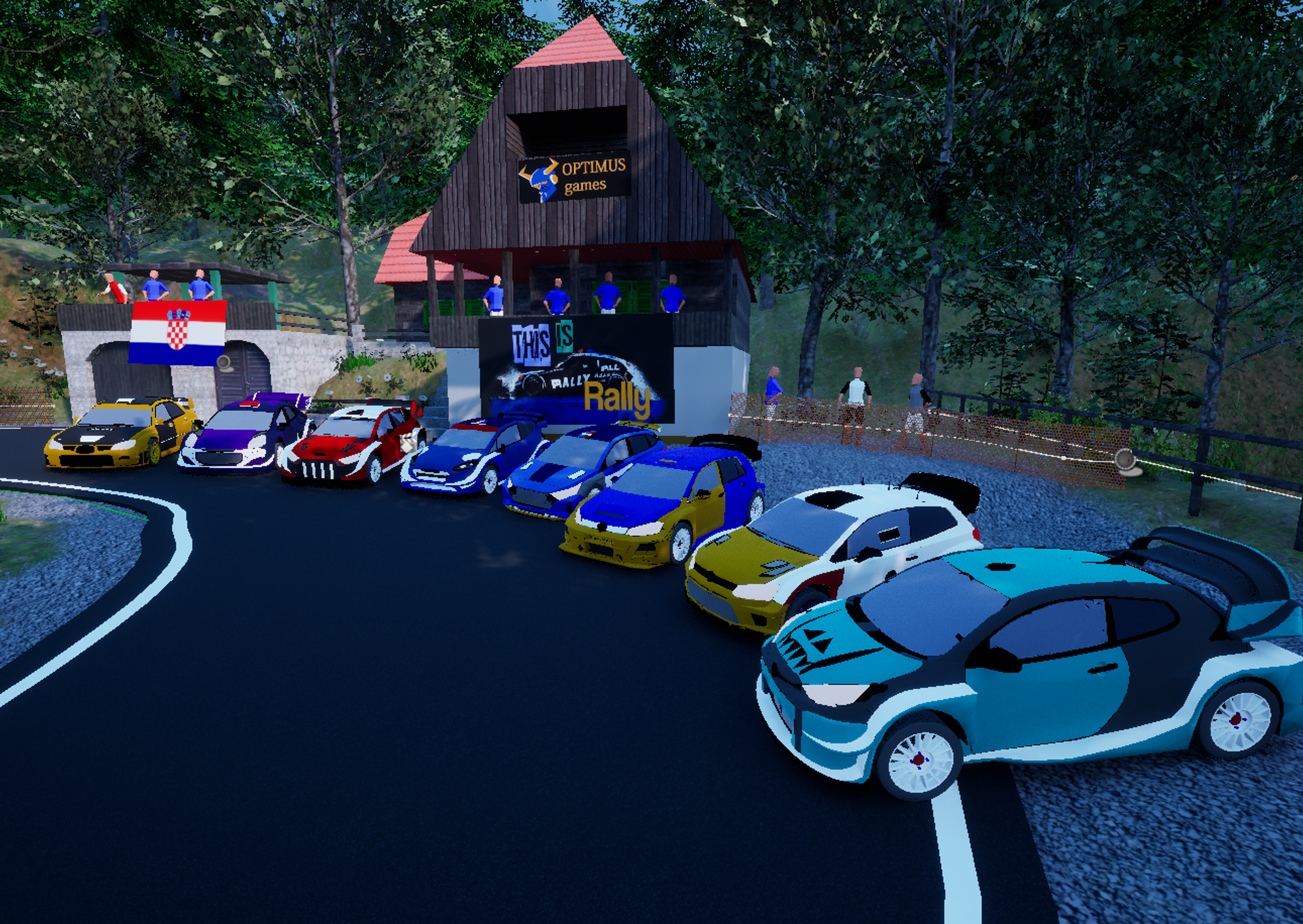 This is Rally UE5 Game
